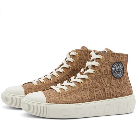 versace squadra|versace high top sneakers.